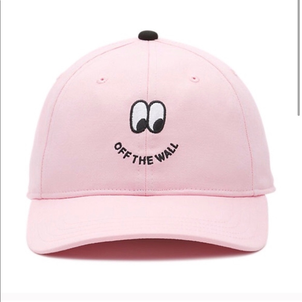 VANS x Lazy Oaf pink cap, NWT
